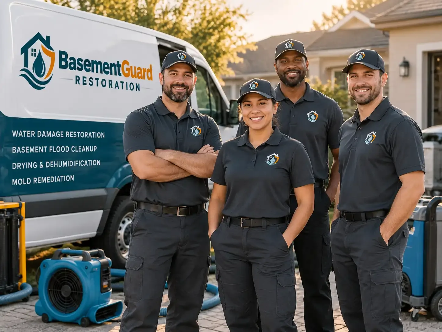 Basement Water Damage Restoration company in Fairbank, PA